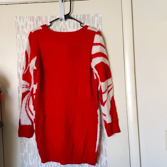 33 Degrees Gingerbread with Peppermint Candy Knit Ugly Christmas Sweater Size XS - Picture 2 of 15